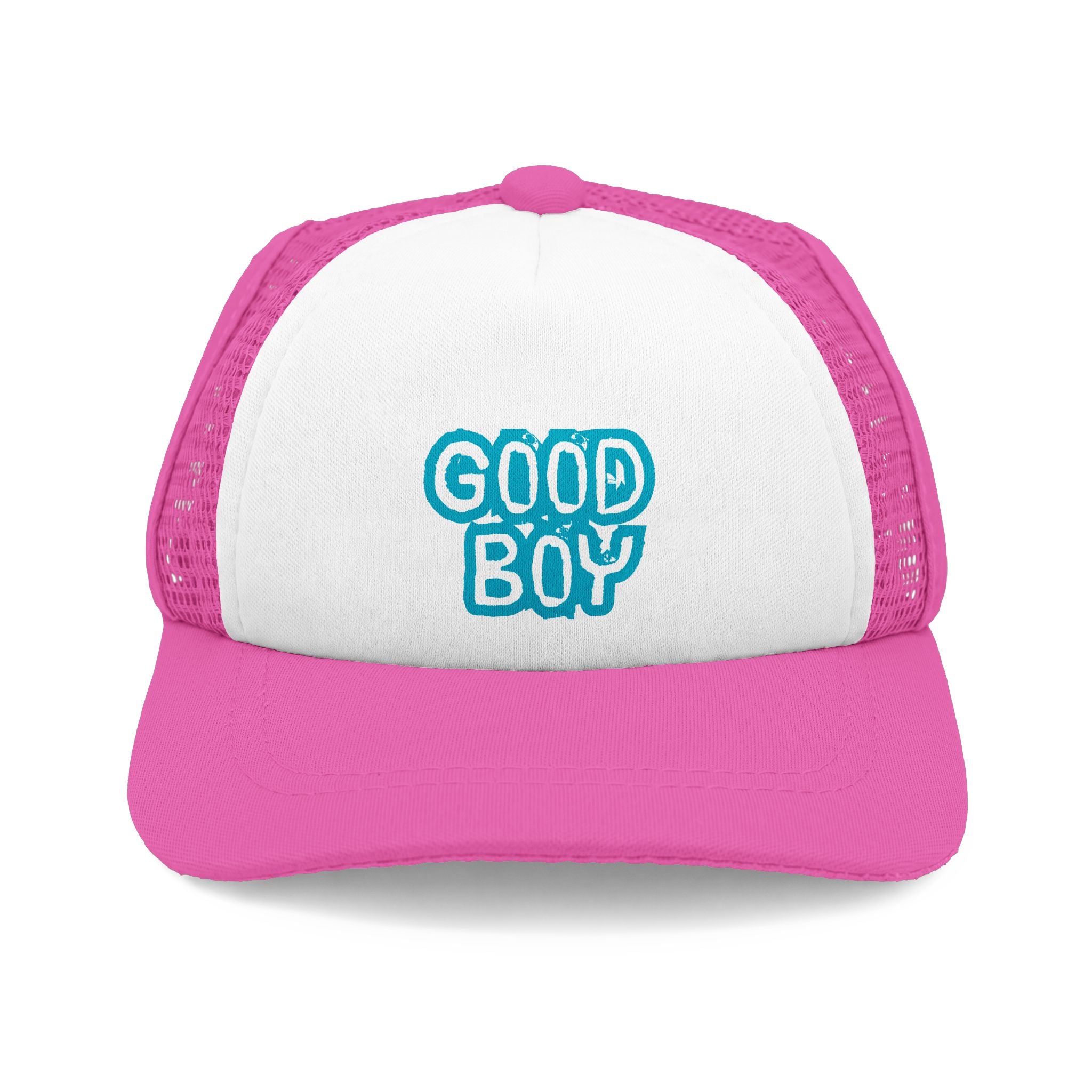 Good Boy Trucker Hat — Embroidered Dog Foam Cap