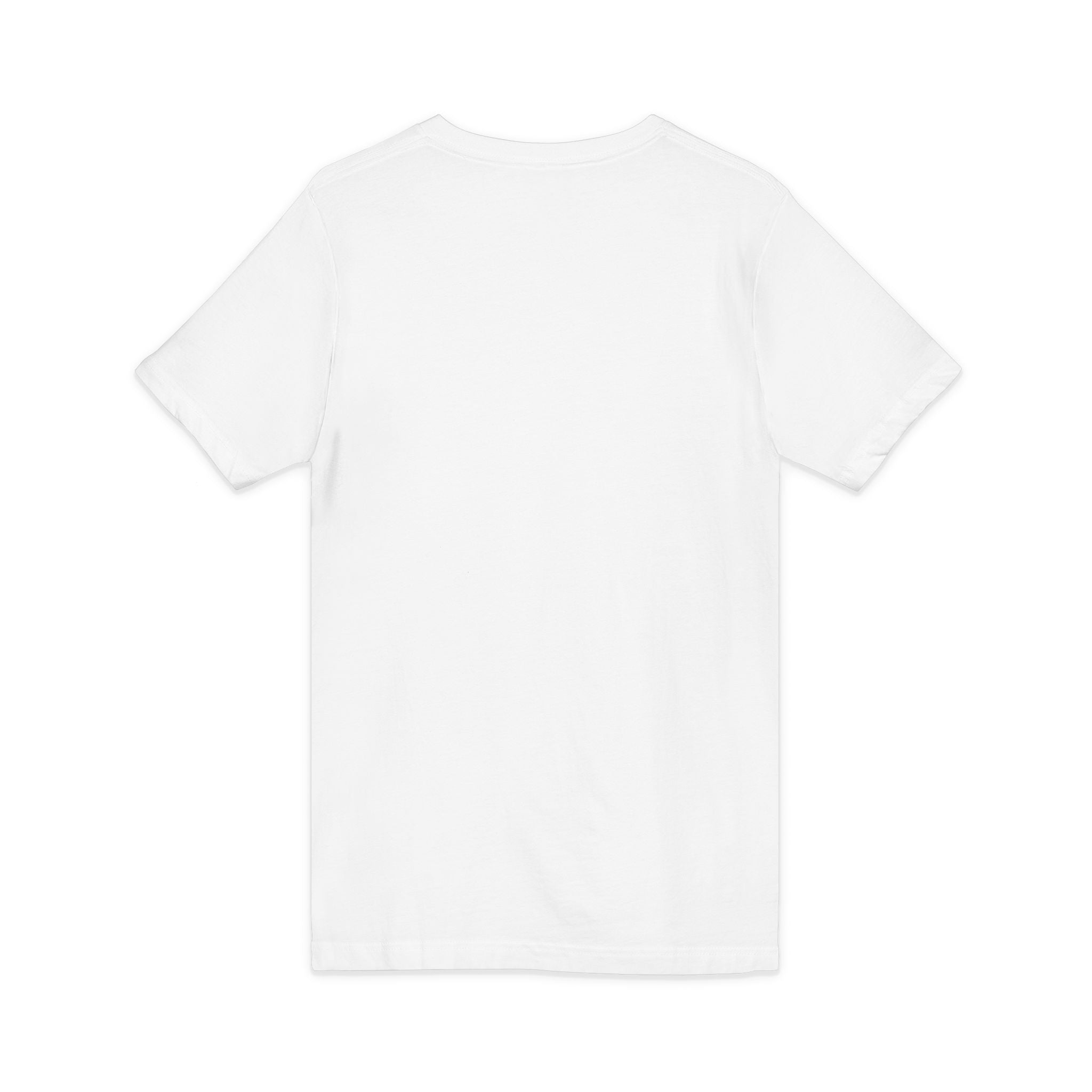 Western Skull V-Neck Tee — Desert Bull Skull Graphic Shirt