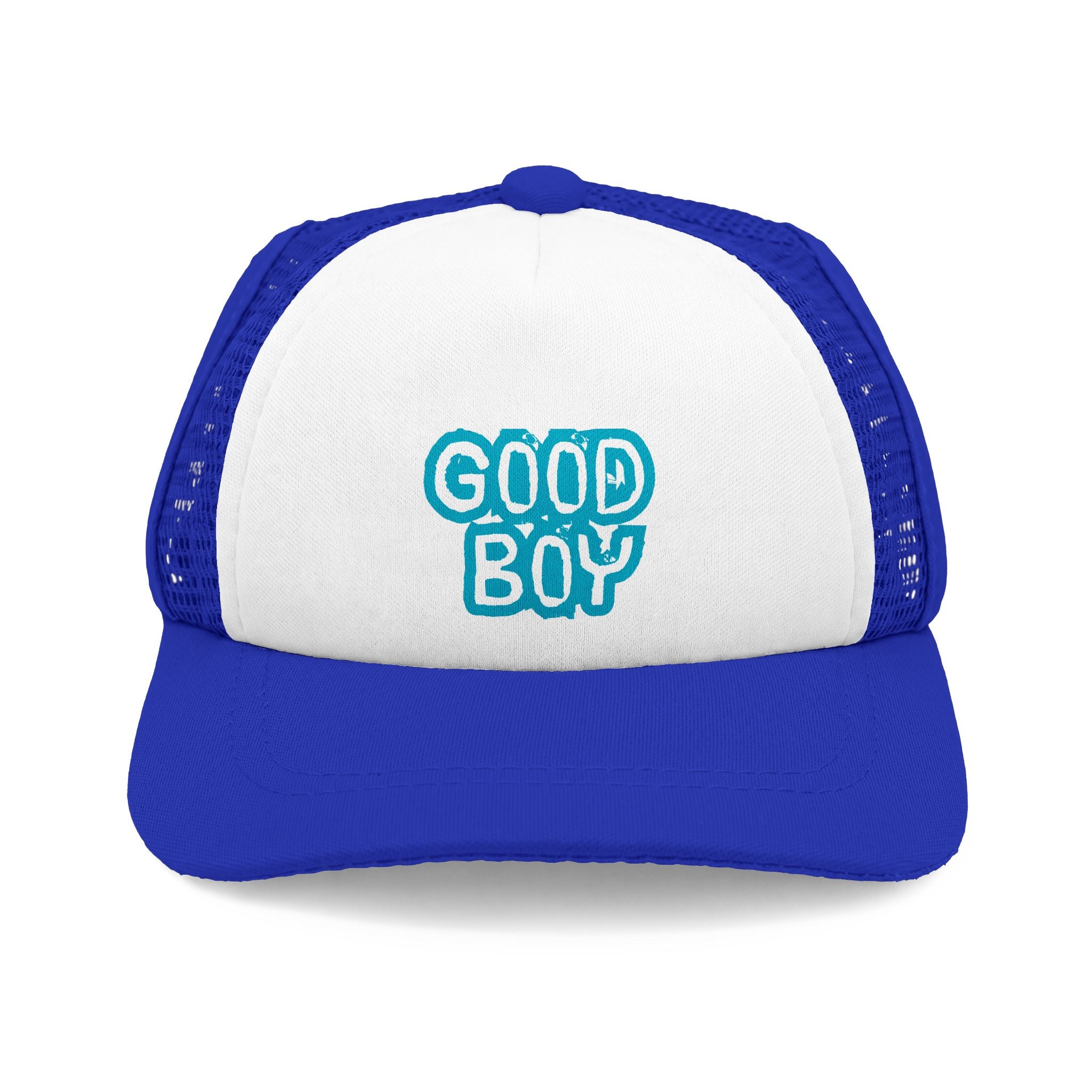Good Boy Trucker Hat — Embroidered Dog Foam Cap