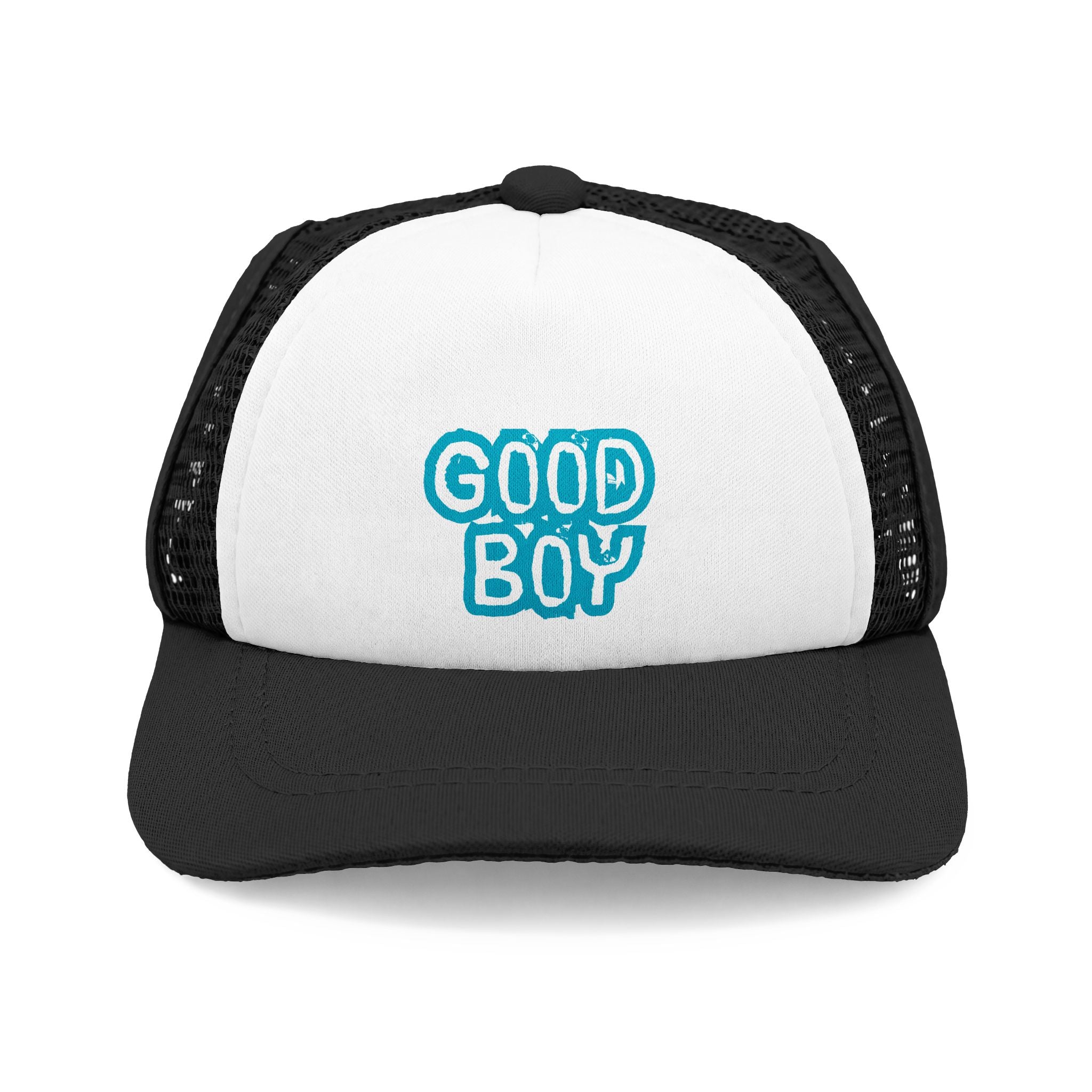 Good Boy Trucker Hat — Embroidered Dog Foam Cap