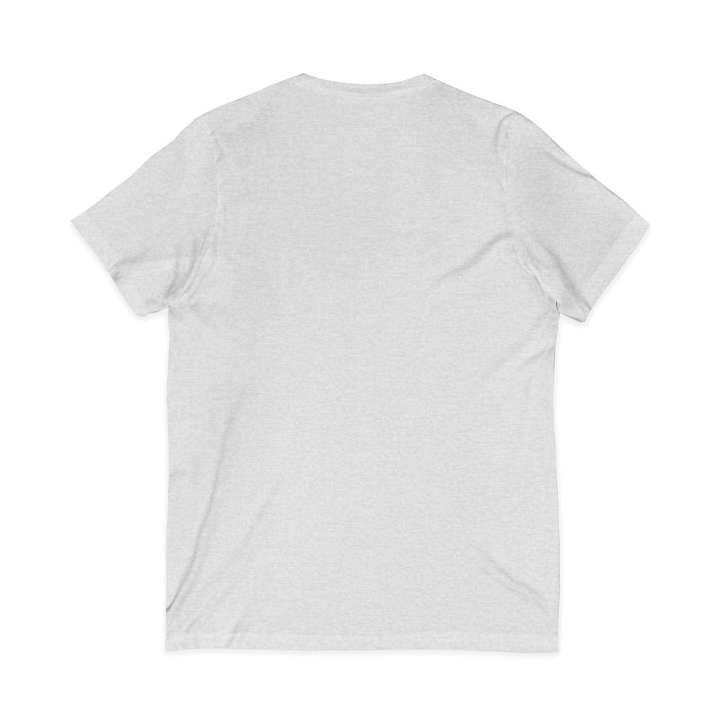 Western Skull V-Neck Tee — Desert Bull Skull Graphic Shirt