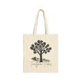 Joshua Tree Canvas Tote Bag — Desert Tree Graphic Eco Grocery Bag