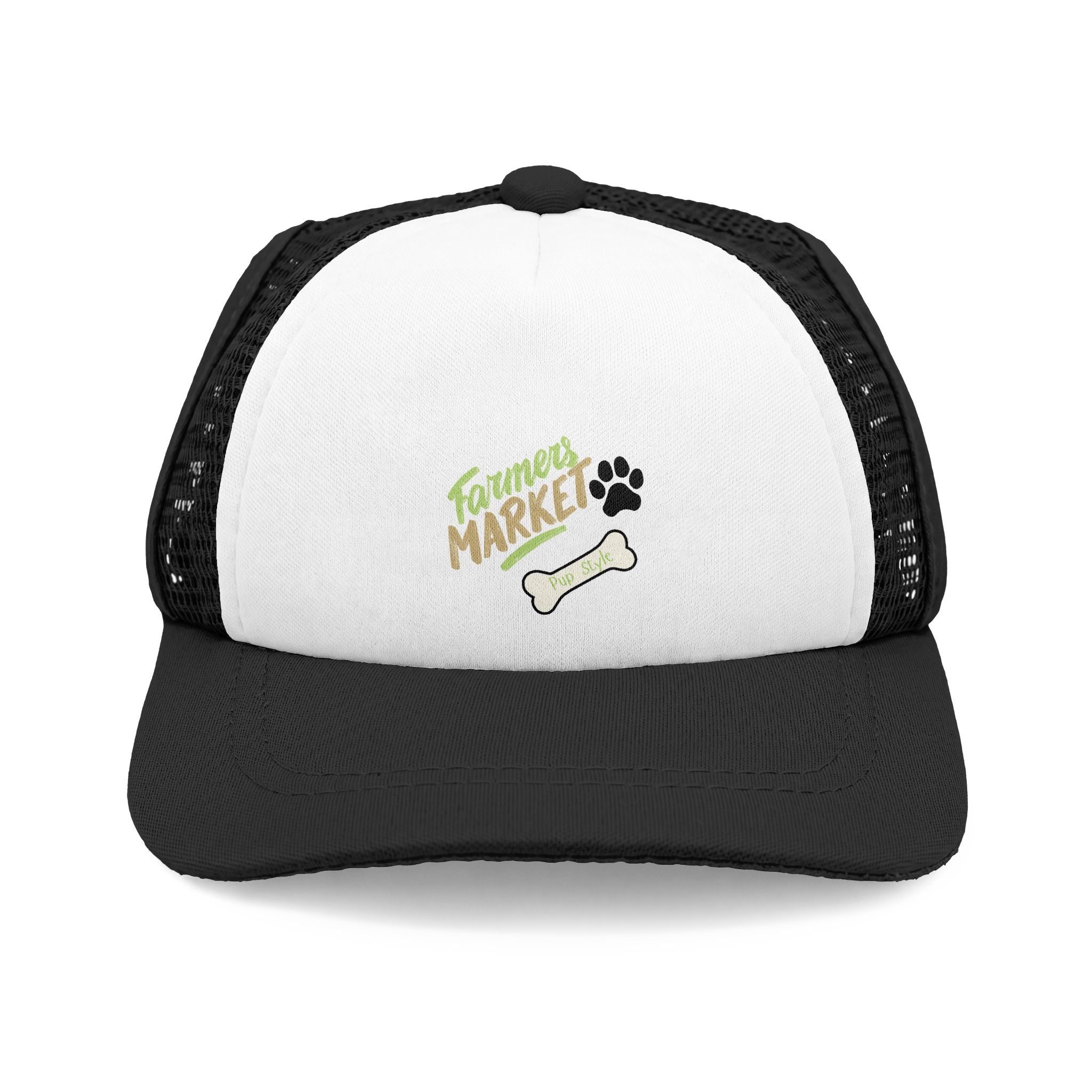 Dog Foam Trucker Hat — Farmers Market Paw & Bone Cap