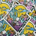 3" Stay Wild & Free  - Embroidered Hat Patch