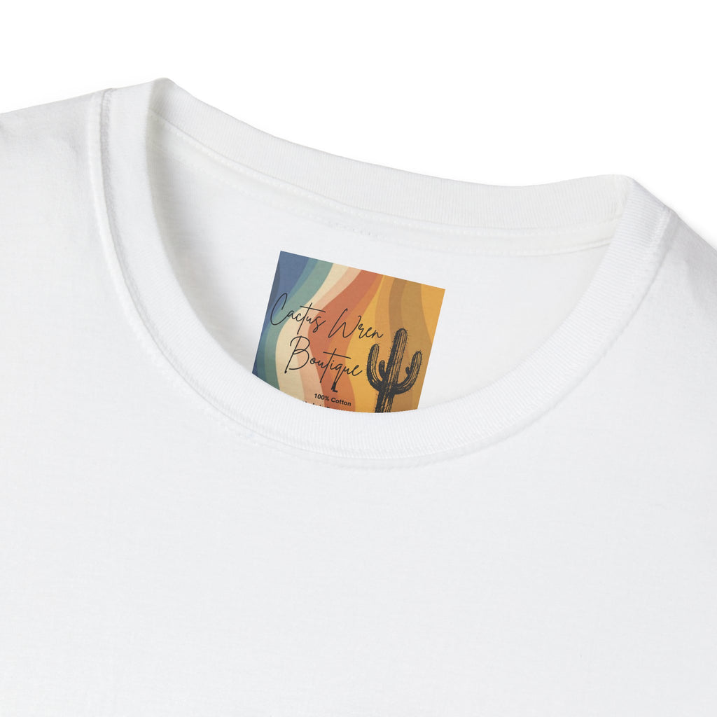 Local Desert T-Shirt — 'Local.' Cactus Minimalist Tee