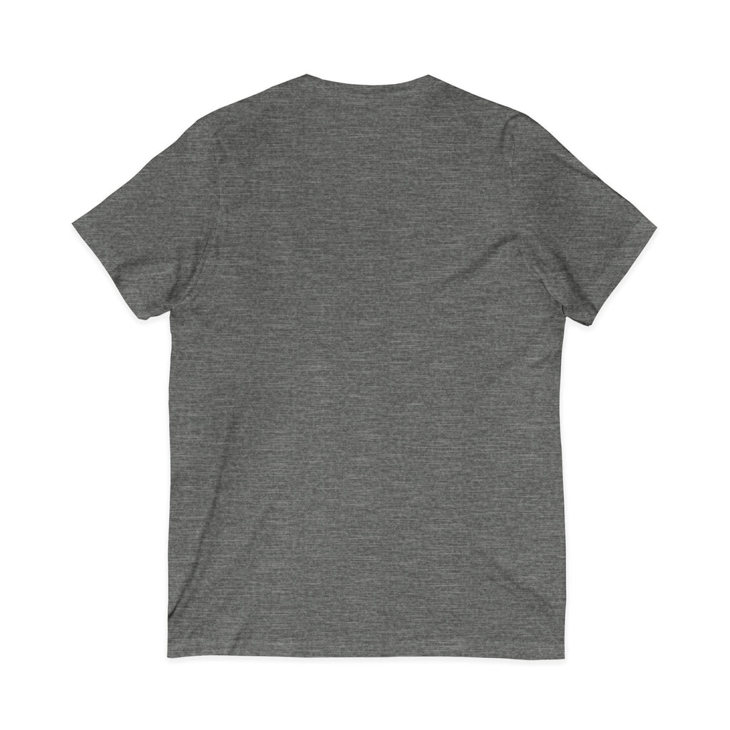 Western Skull V-Neck Tee — Desert Bull Skull Graphic Shirt