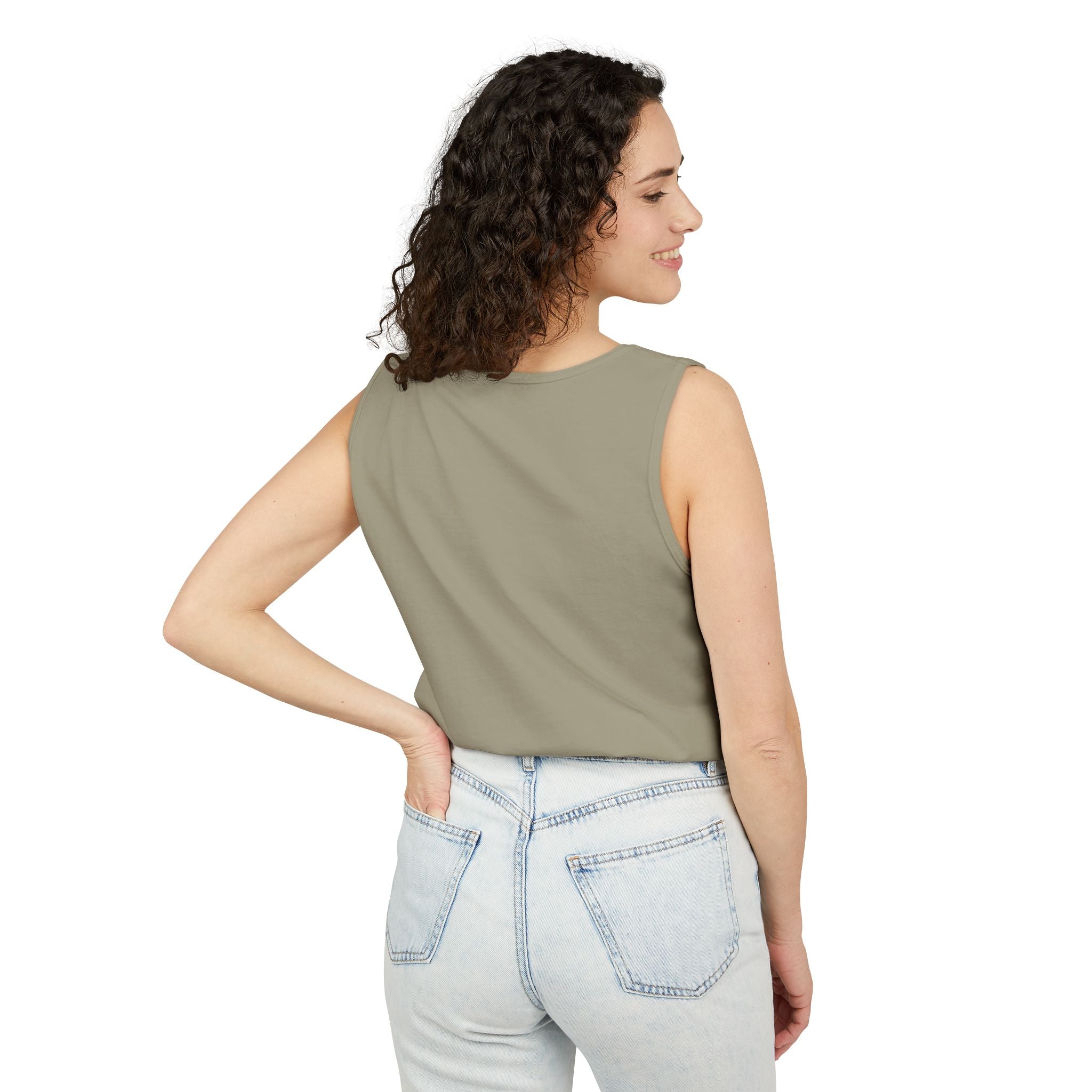 Local Desert Cactus Tank Top — Minimalist Southwest Vacation Tee