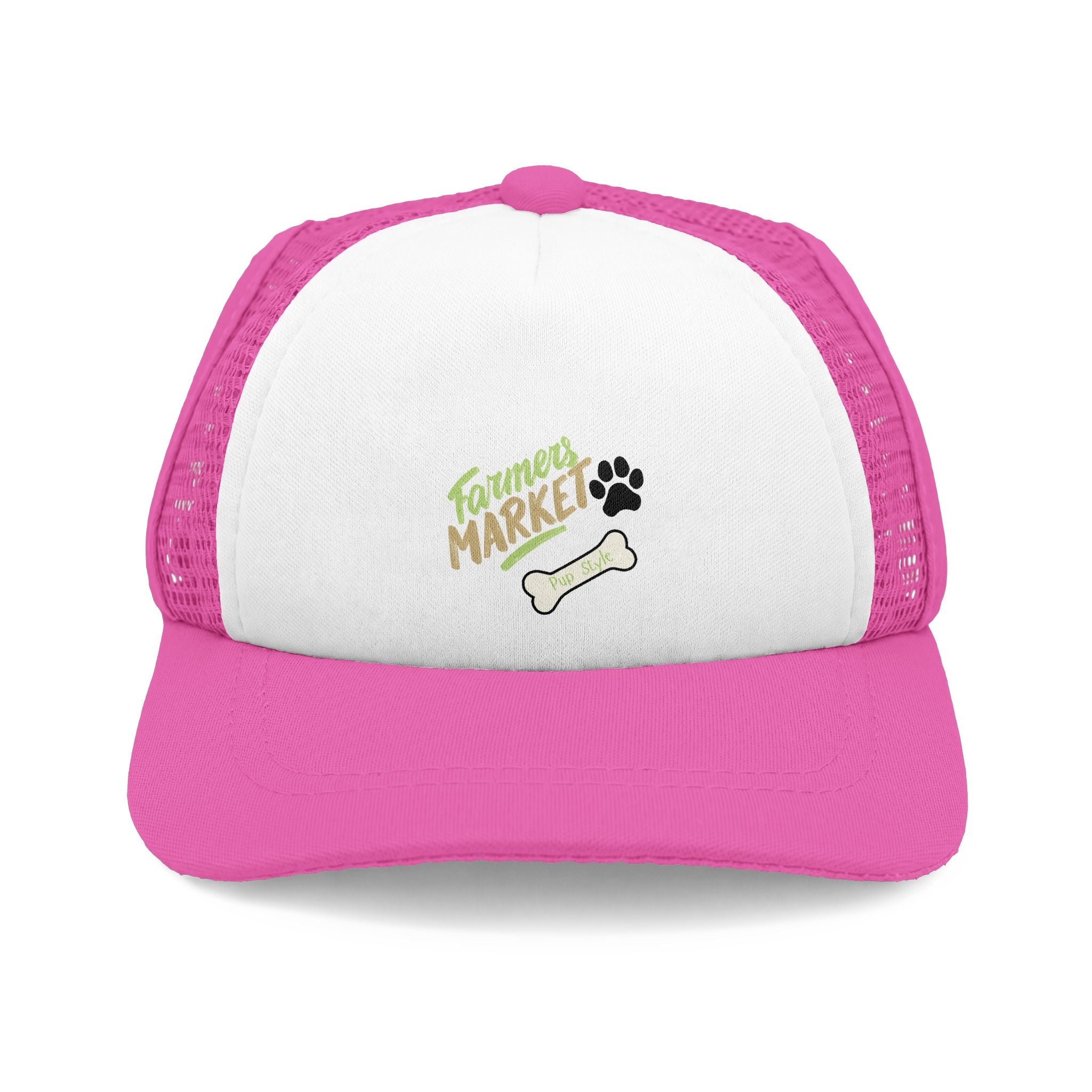 Dog Foam Trucker Hat — Farmers Market Paw & Bone Cap