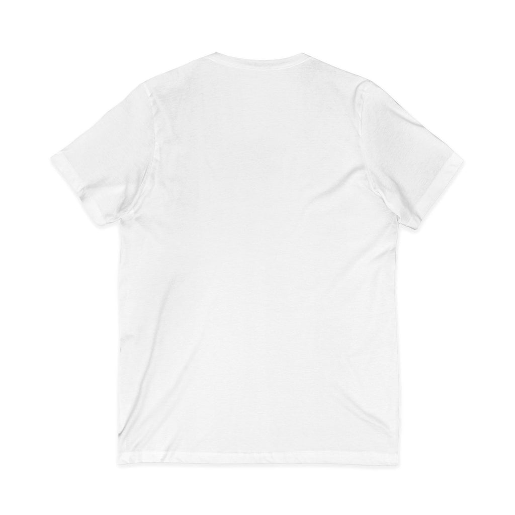 Western Skull V-Neck Tee — Desert Bull Skull Graphic Shirt