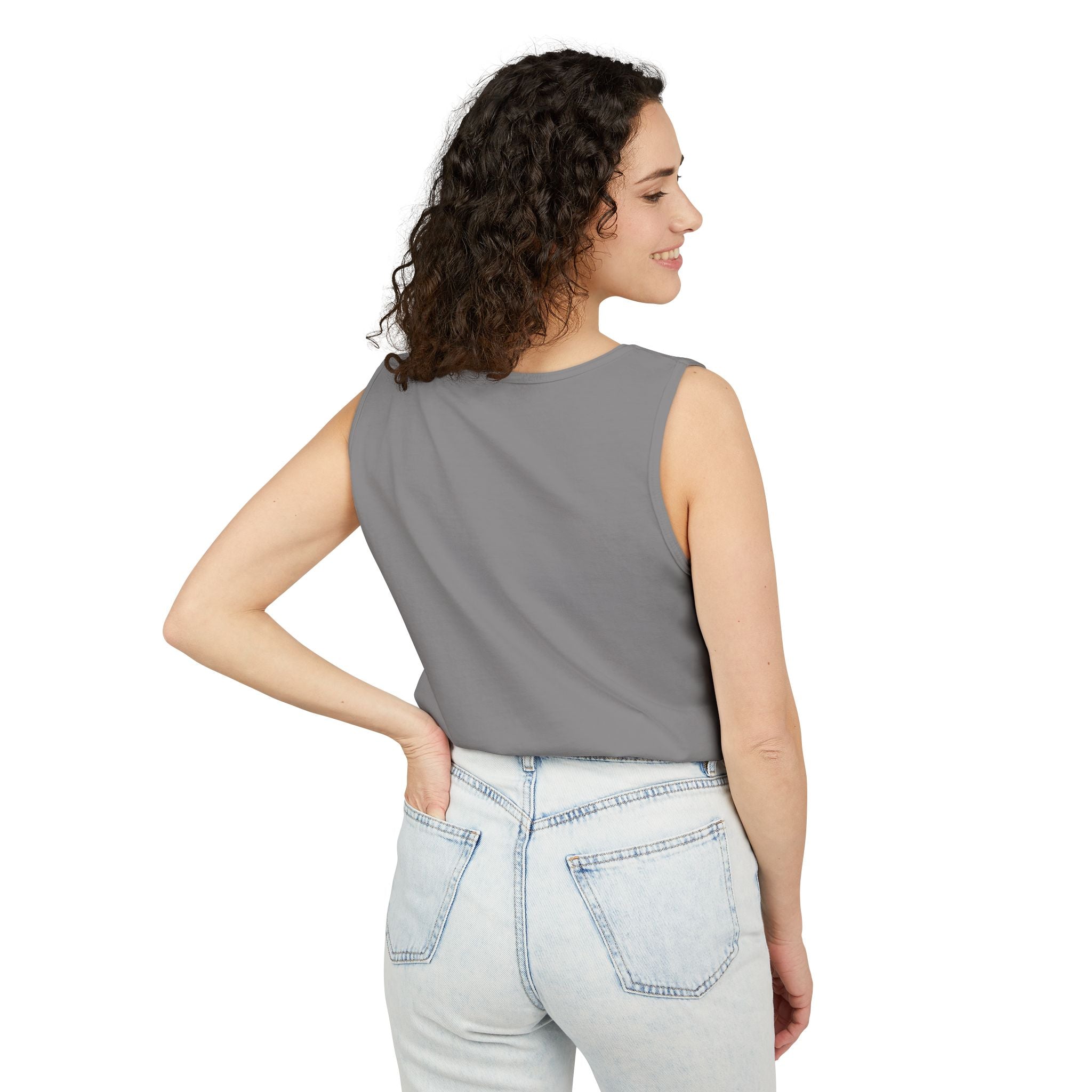 Local Desert Cactus Tank Top — Minimalist Southwest Vacation Tee