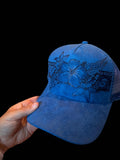 Island Tribal Suede Ball Cap